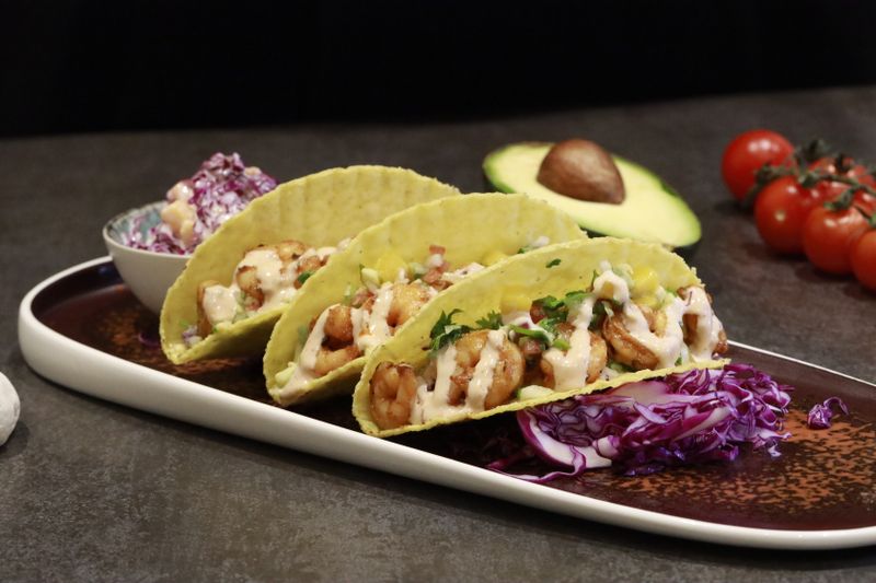 Costa Vida mango habanero seasonal burrito