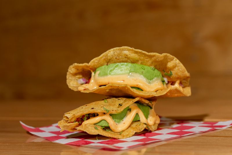 Costa Vida taco salad in crispy tortilla bowl